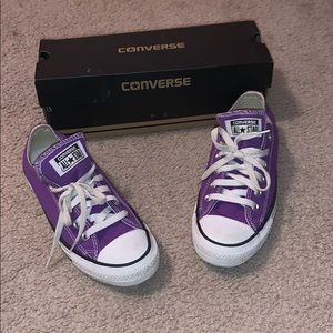 Purple Converse